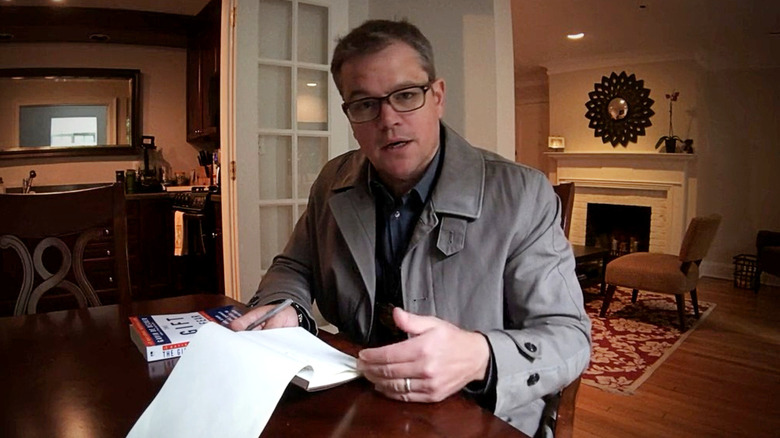 Matt Damon as Detective Ferguson in Unsane