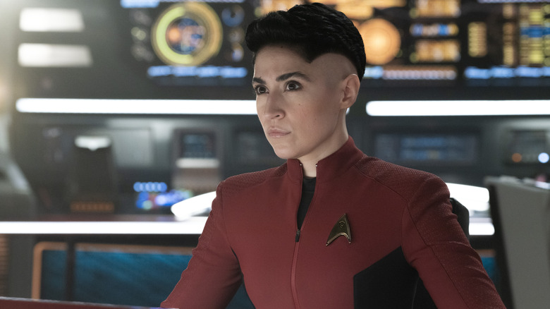 Melissa Navia as Erica Ortegas on Star Trek: Strange New Worlds